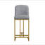 Ensemble de 2 chaises de bar de style moderne avec une conception simple, des tabourets hauts confortables au design créatif et des chaises de salle à manger flexibles convenant aux bars, aux restaurants ou aux comptoirs de cuisine