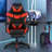 Inbox Zero Adjustable Reclining Ergonomic Swiveling PC & Racing Game Chair in Black/Red