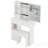 Compact and Functional Vanity Table Set with Advanced Features for Makeup and Dressing-199043689