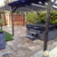 Artemas Wood Pergola - Rustic Brown-468943924