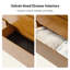 Commode en bois massif de style Mid-Century 59 po Raimund-1846643659