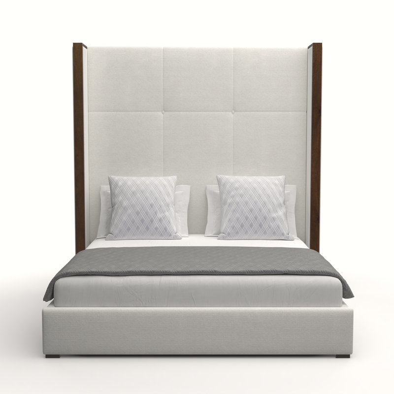 Lit standard à profil bas Dipson, Revolution® blanc cassé, Grand (haut)