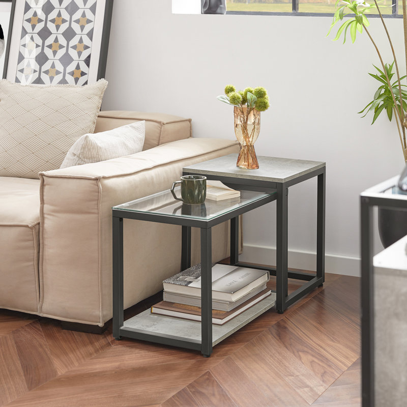 Carmean Nesting Tables, Gray