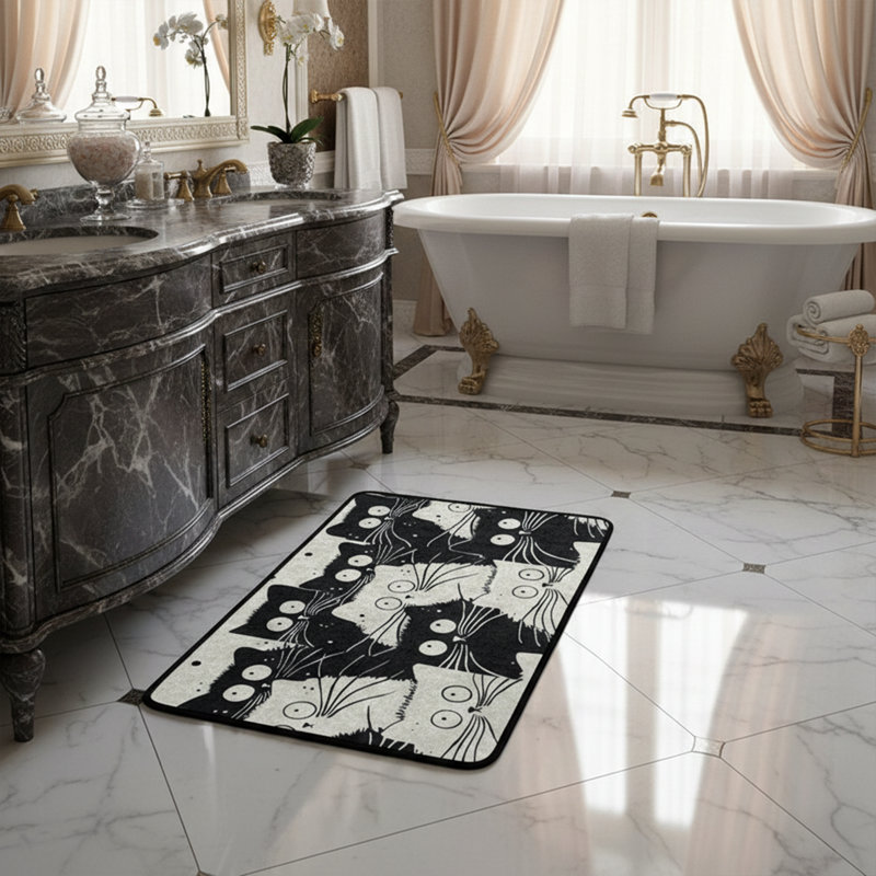Aneko Nylon Non-Slip Bath Rug