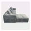 Ensemble de canapé modulaire convertible modulaire avec mousse Certipur-US et housses certifiées OEKO-TEX, parfait pour des sièges polyvalents et confortables-118055479