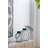 Clear/Black Glass Table Vase-1809072382
