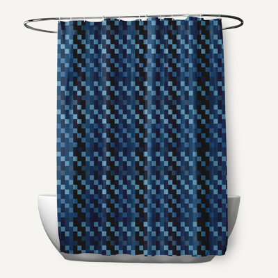 Jiem Plaid Shower Curtain