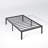 Metal Bed Frame-simple Metal Platform Bed Frame Storage Space Under The Bed Frame-322552895