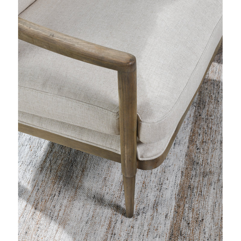 Amira Accent Chair, Ivory