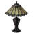 17" High Carousel Jadestone Accent Lamp