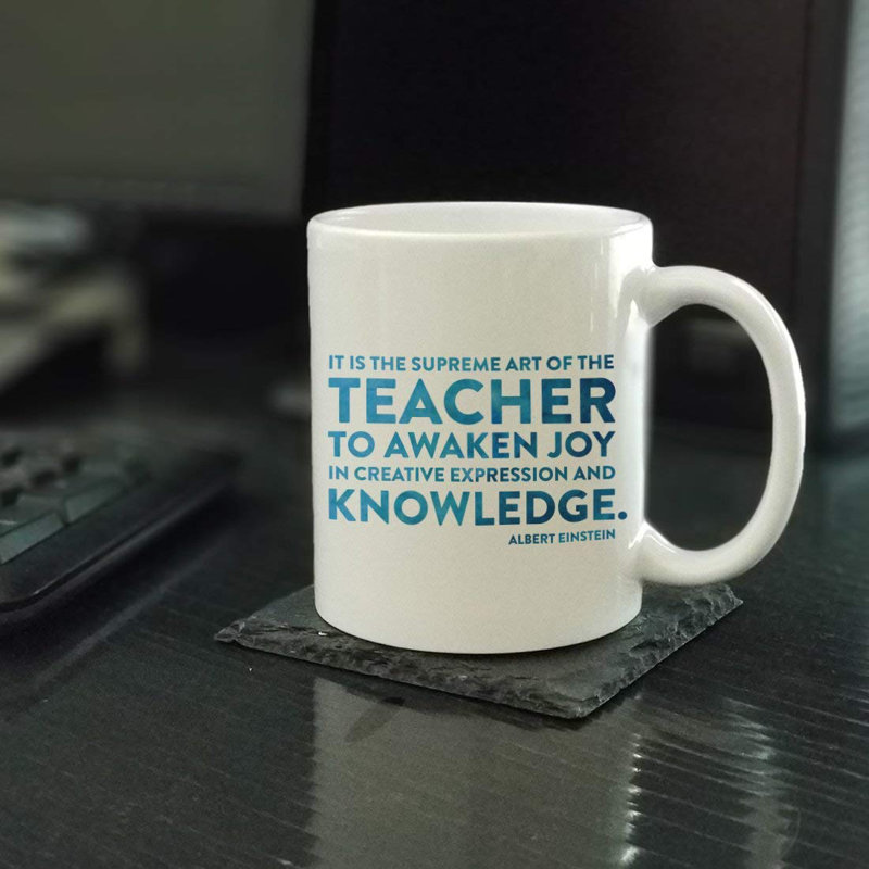 Cette grande tasse à café albert einstein est l’art suprême de l’enseignant Nome