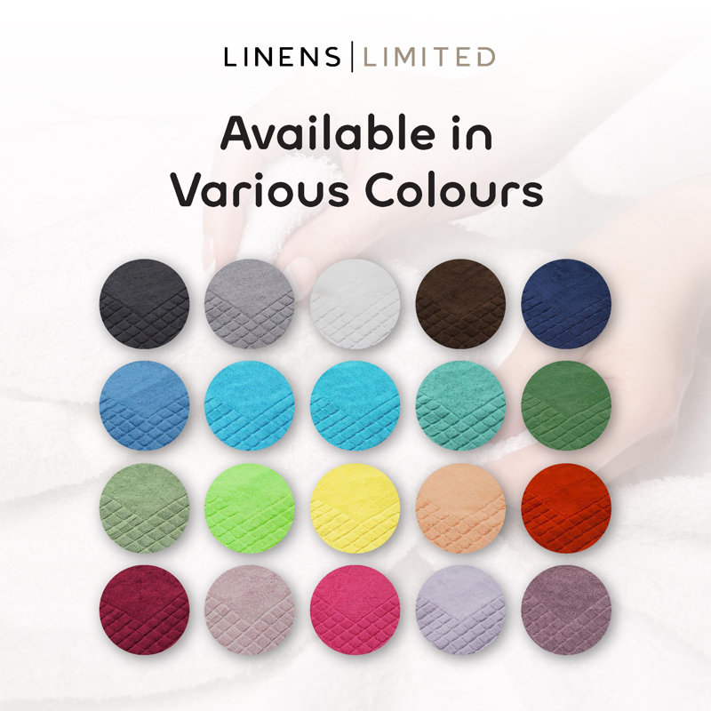 Linens Limited Luxury Supreme 100% Egyptian Cotton | Quick Dry & Highly Absorbent | Durable & Super Soft | Bath Mat, Lilac