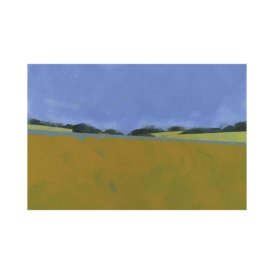 Distant Flax by Paul Bailey - Wrapped Canvas Painting