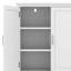 Grande armoire de rangement, garde-manger autoportant moderne avec 3 portes, 3 tiroirs de rangement, armoire avec tablette réglable pour salle de bain, bureau-355277295