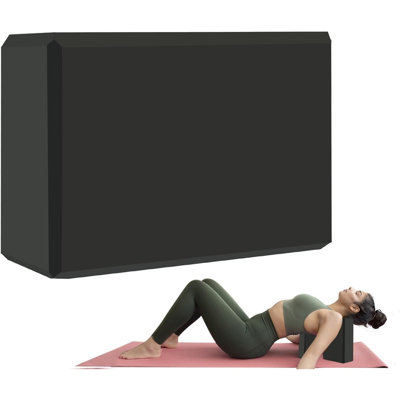 Yoga Block – Latex-free Eva Foam With Non-slip Surface & Beveled Edges For Stability, Balance & Stretching
