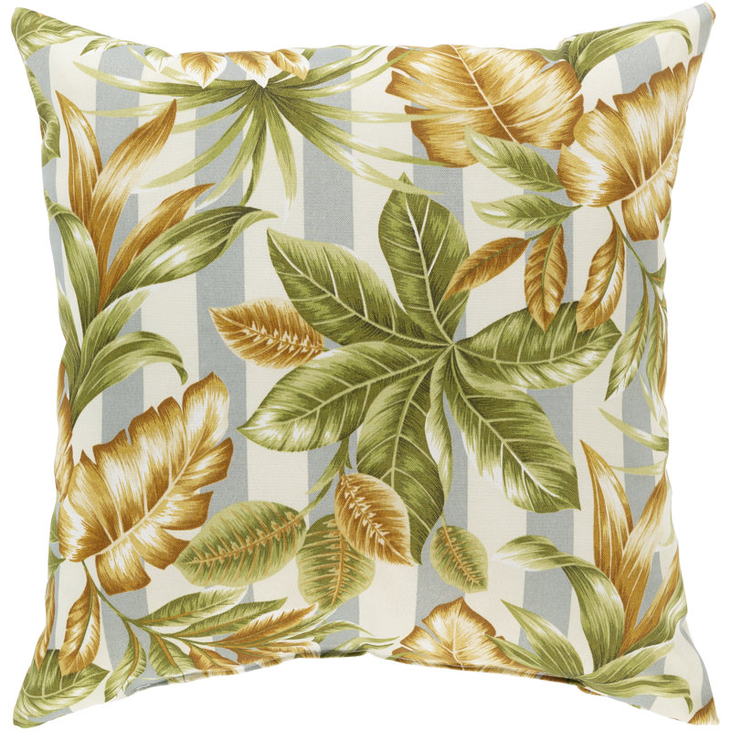 Housse de coussin d'extérieur , 16 po x 1 po, Gris moyen