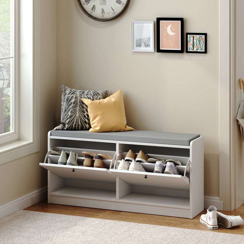 Banc de rangement pour chaussures