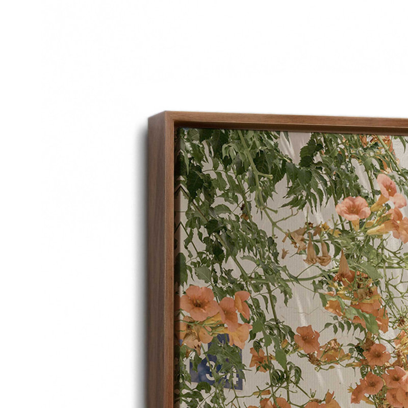 Impression sur toile Sunliet Siesta, Walnut Floater Frame, 20 po x 30 po