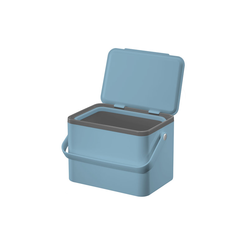 Plastic Manual Lift Waste Bin - 4L