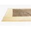 Tapis de surface en laine brun/crème 4 pi x 5 pi 8 po one-of-kind-noué la main Nash