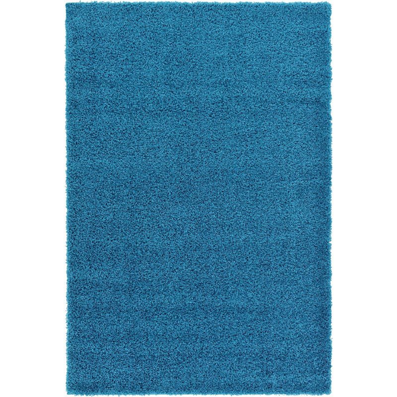 Tapis à poils longs à poils longs, Rectangle 6 pi x 9 pi