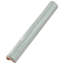 Antic Special 6" x 0.75" Glossy Ceramic Pencil Liner Tile Trim in Milk White
