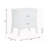 Babb White Finish Accent Table, Table