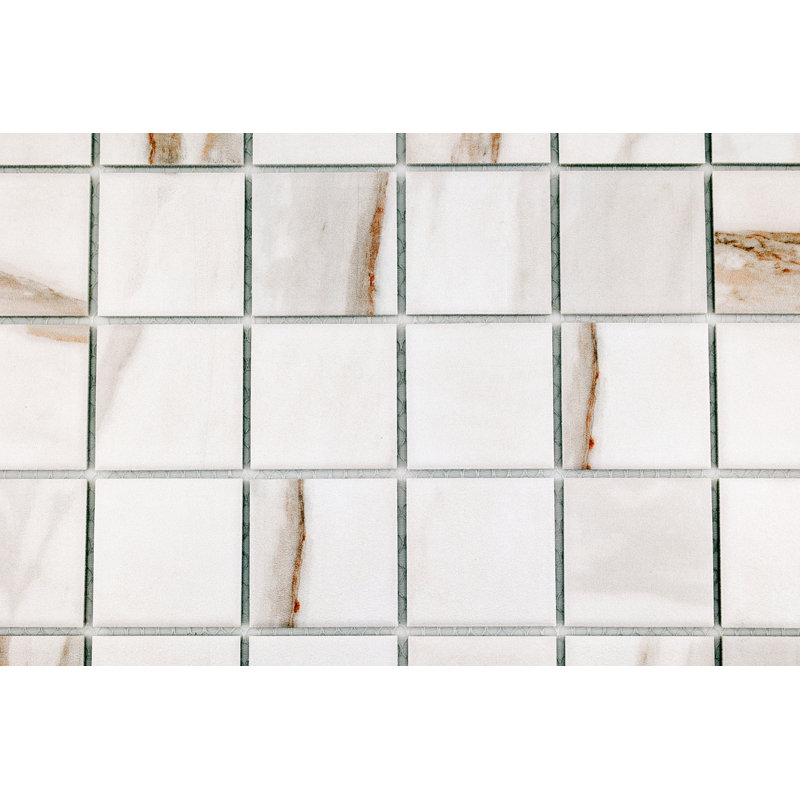 MOSAIQUE CALCATTA GOLD 2X2 CARRE MAT
