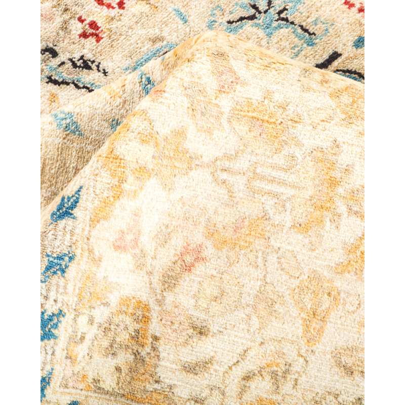 Classic One-of-a-Kind 6' 2" X 9' 1" Hand Knotted Area Rug