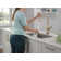 Stryke Pull Down Touchless Single Handle Kitchen Faucet with Delta VoiceIQ Technology and With Accessories