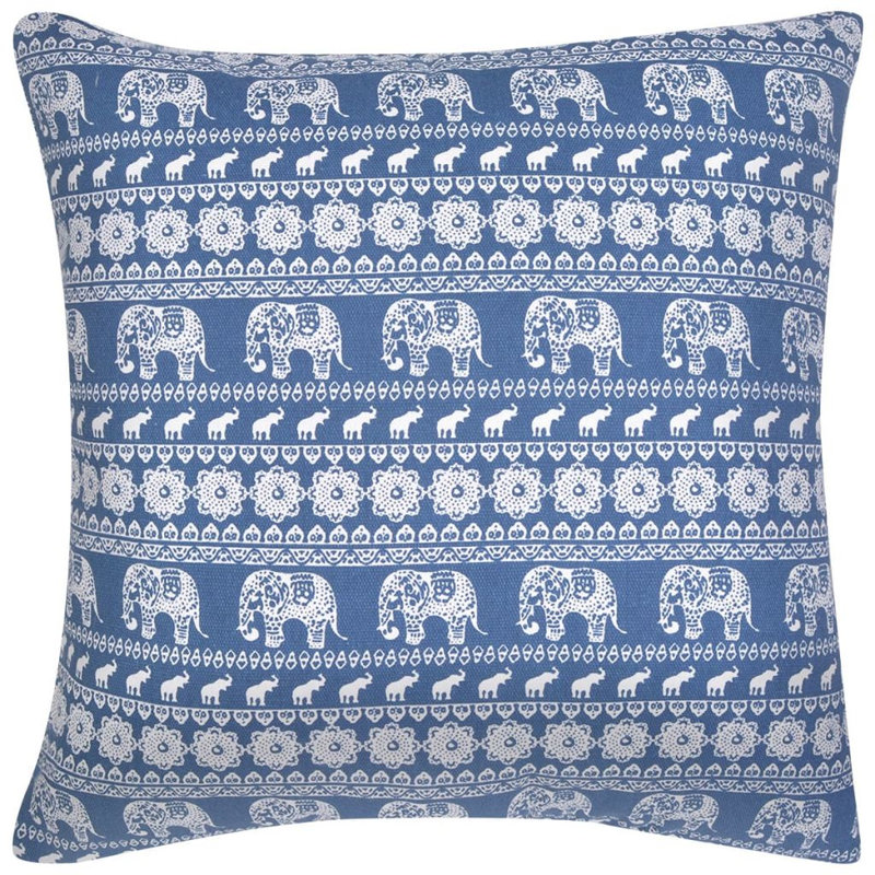 Stallcup Square Cushion Cover, 40 x 40cm, Blue