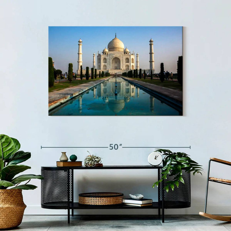 Adella Taj Mahal Pool Reflection, 30" H x 45" W
