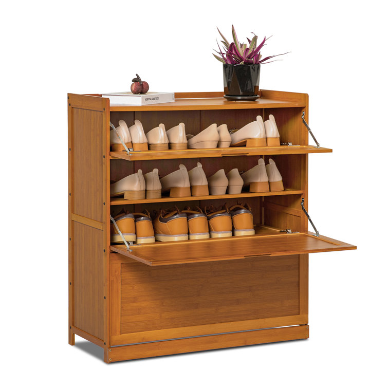 https://assets.wfcdn.com/im/70037329/resize-h755-w755%5Ecompr-r85/2021/202123501/5+Tier+Shoe+Rack+Bamboo+Organizer+Shelves+with+Door+20+Pairs+High+Heels+Boots+for+Hallway+Entryway.jpg