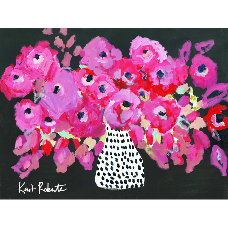 " Bloom Widely ", 12" H x 16" W