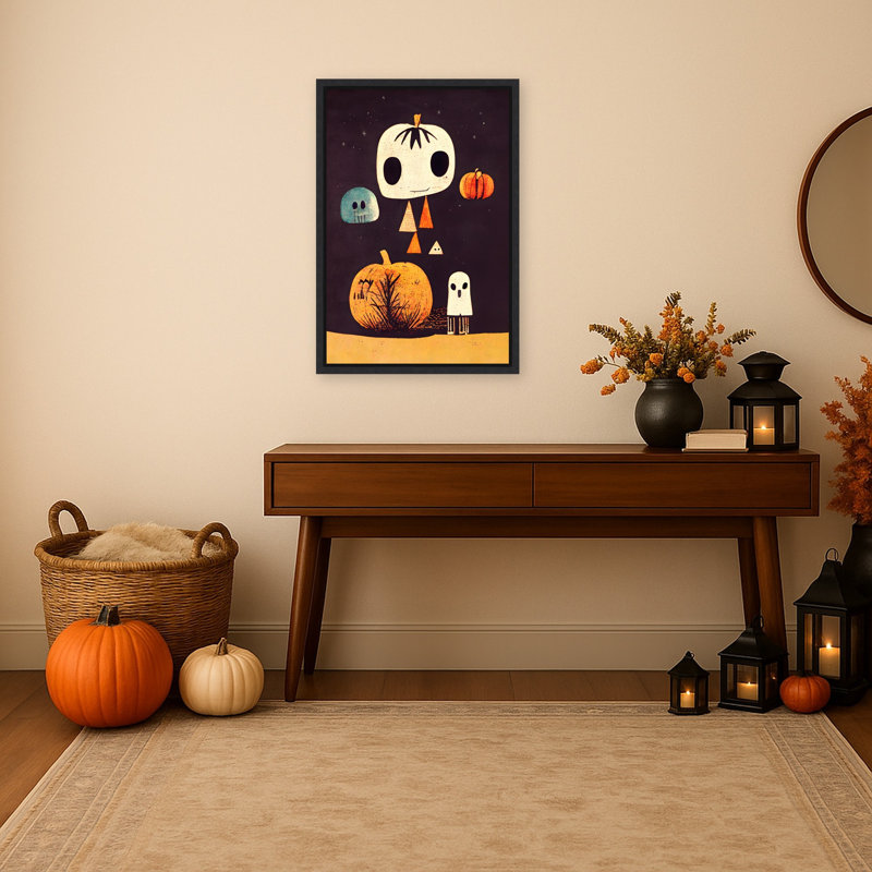 "Whimsical Hauntings" par Treechild, reproduction d'art sur toile encadrée