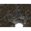 Lavabo de salle de bain vasque circulaire en granit noir / gris 16,5 po Eden Bath