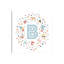 Lettre illustrée B bleue - impression-52819941-52819942-52819953