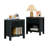 19.69" Tall 1 - Drawer Nightstand (Set of 2)-1814892115