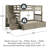 Ahmia Kids Twin Over Full Bunk Bed-630757561