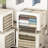 4 Pack Stackable Clothes Storage Bins With Metal Frame And Lids - Foldable Fabric Storage Containers With Clear Windows, Zippers & Handles For Home Organization-261936258-261936269