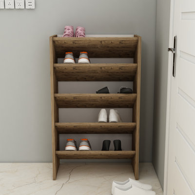 Elarco 15 Pair Shoe Rack