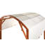 Pergola 303 x 300 cm Off White SCOPELLO