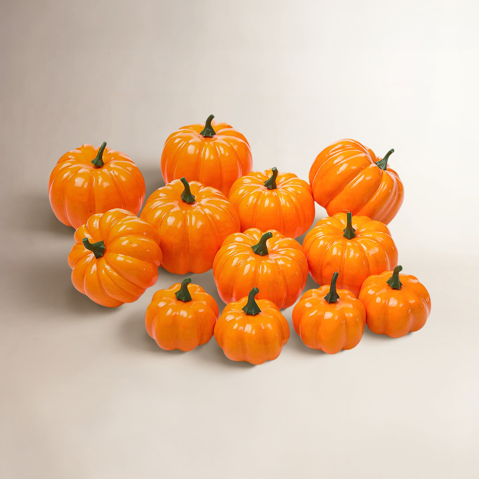 Bibana Thanksgiving Plants & Flowers Decorative Accent, Orange