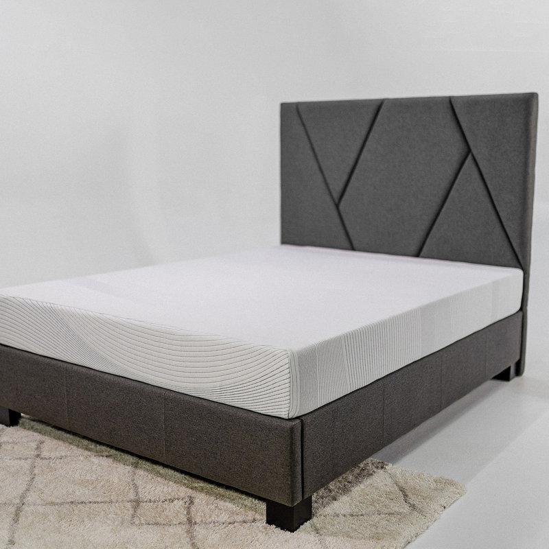 Matelas de 8 po en mousse viscoélastique de refroidissement, très grand et respirant avec matelas de 8 po avec support durable