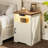 Hartwell 2 Piece Bedroom Set - 7 Drawer Dresser And 2 Nightstands With Led Lighting And Power Outlets-2104212580