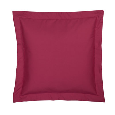 Taie décorative 100% coton rose Summerwind 