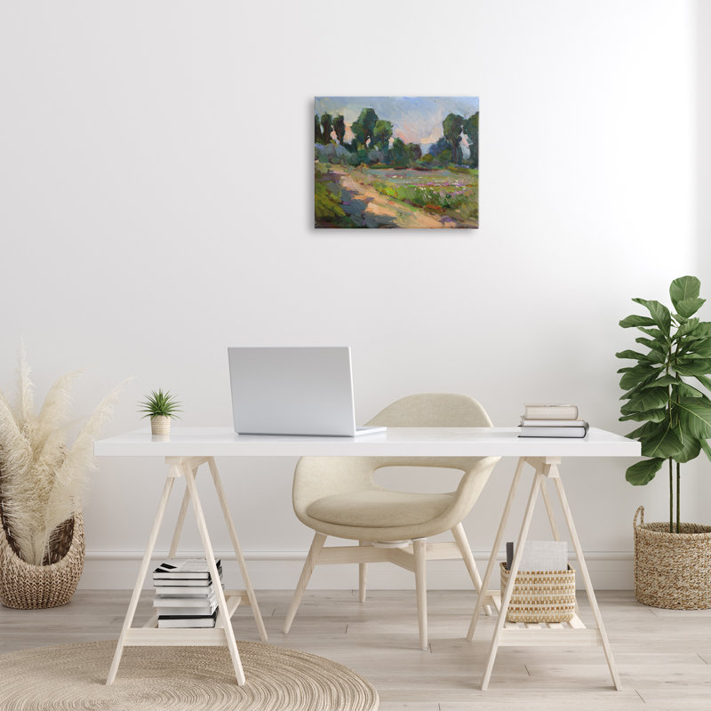 Art mural sur toile Idaho Spring Tree Grove par Alexi Fine, H 16 po x l 20 po