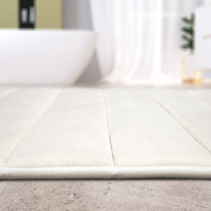 Non-Slip, 50cm W x 80cm L, Cream
