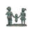 Swing Time Weather Resistant UV Resistant Polyresin Garden Statue