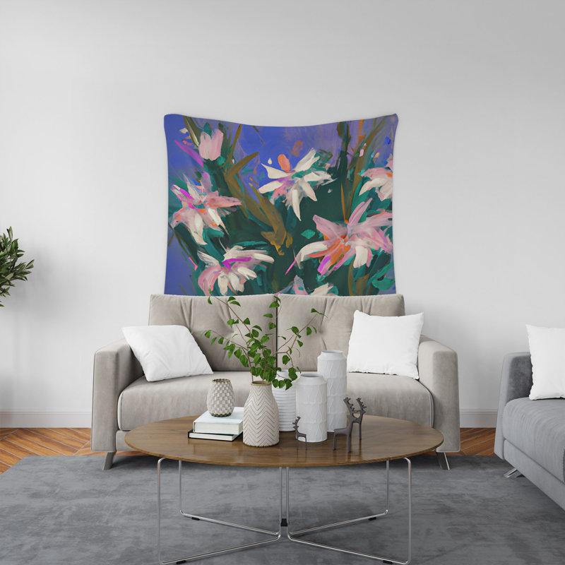 Tapisserie murale, H 88 po x l 104 po